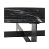 Marble Round Coffee Table With Iron