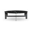 Marble Round Coffee Table With Iron