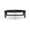 Marble Round Coffee Table With Iron