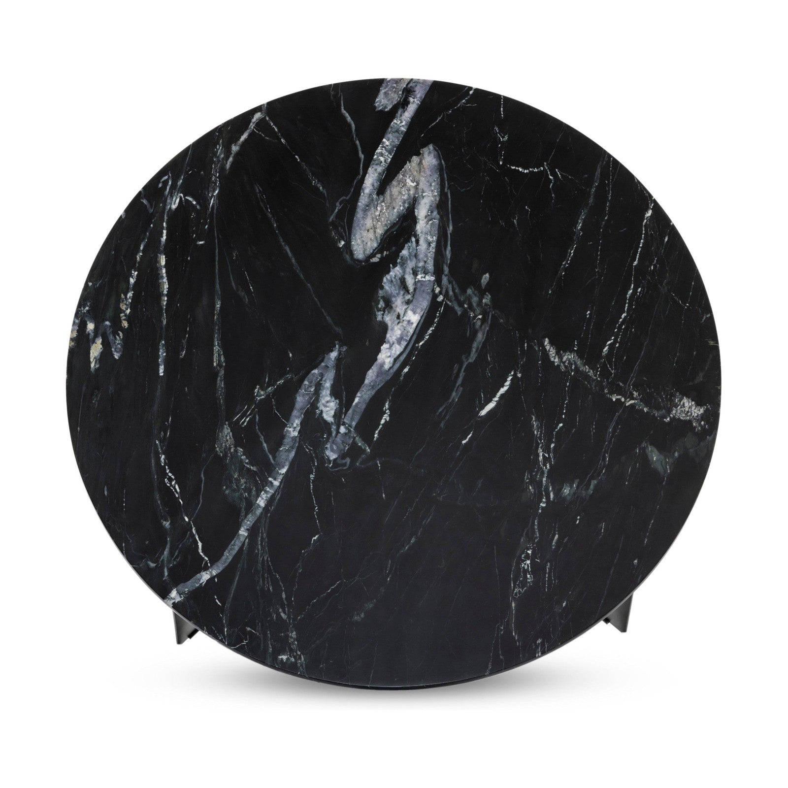 Marble Round Coffee Table With Iron