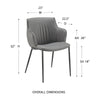 Euro Style Ronja Armchair