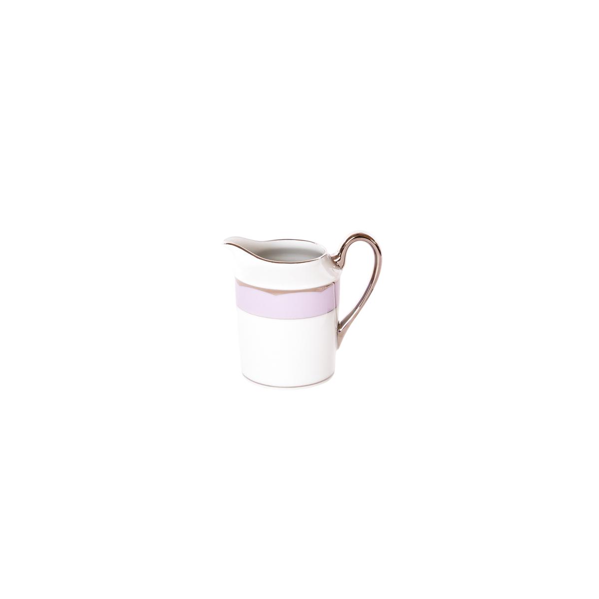 Haviland Illusion Creamer - Lavender Platinum