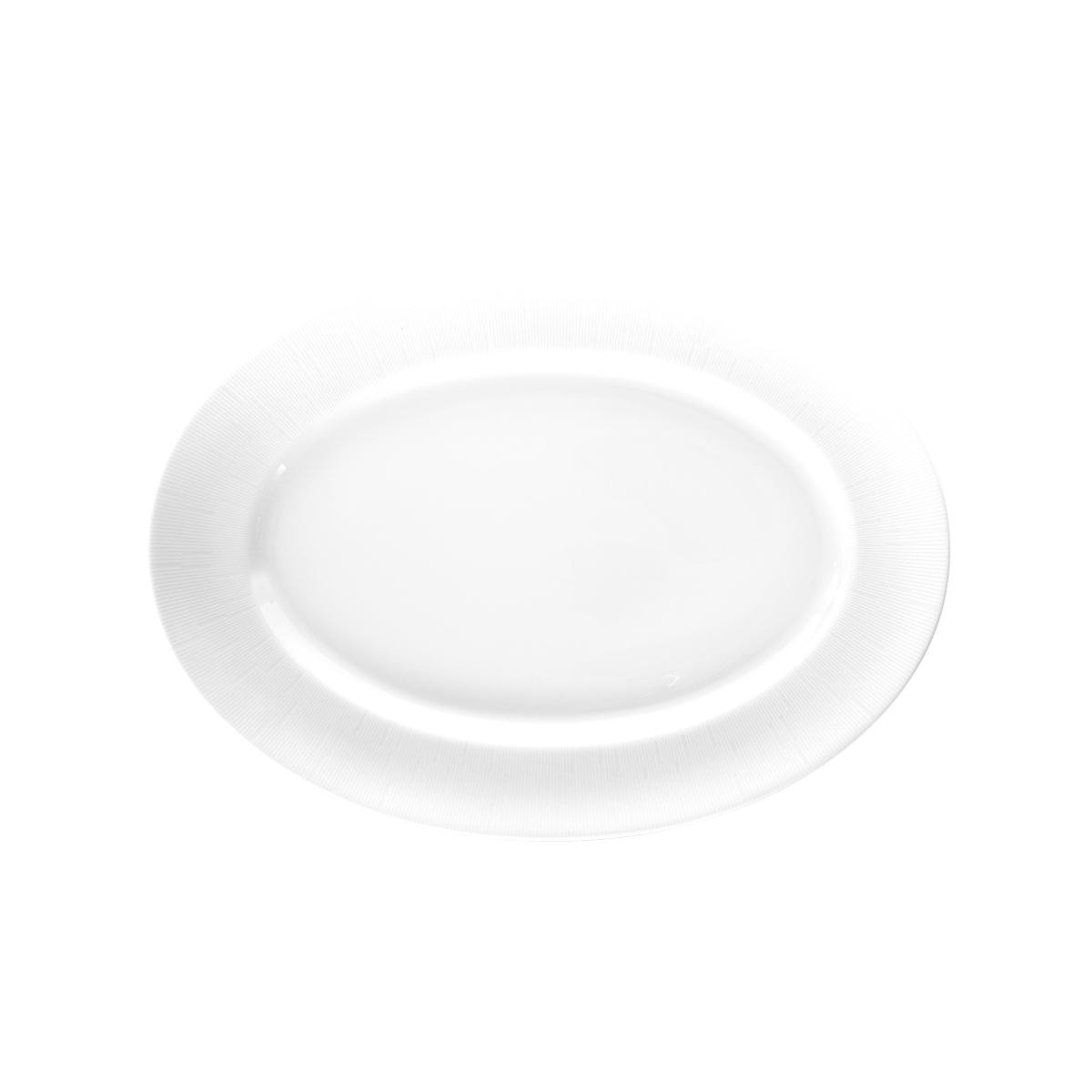 Haviland Infini Blanc Oval Dish - Small