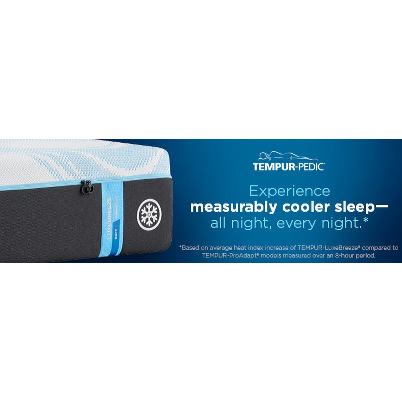 Tempur-Pedic LuxeBreeze Mattress - 10° Cooler