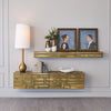 Global Views Abstract Block Four Door Cabinet