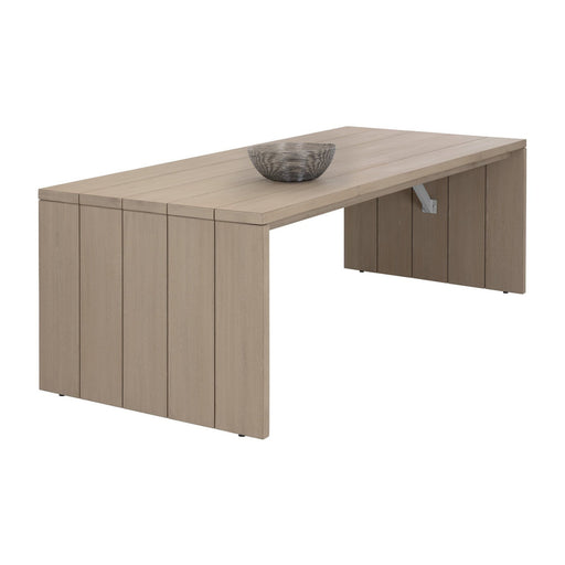 Sunpan Viga Dining Table - Drift Brown - 94.5"