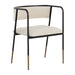 Sunpan Brenan Dining Armchair - Zenith Alabaster