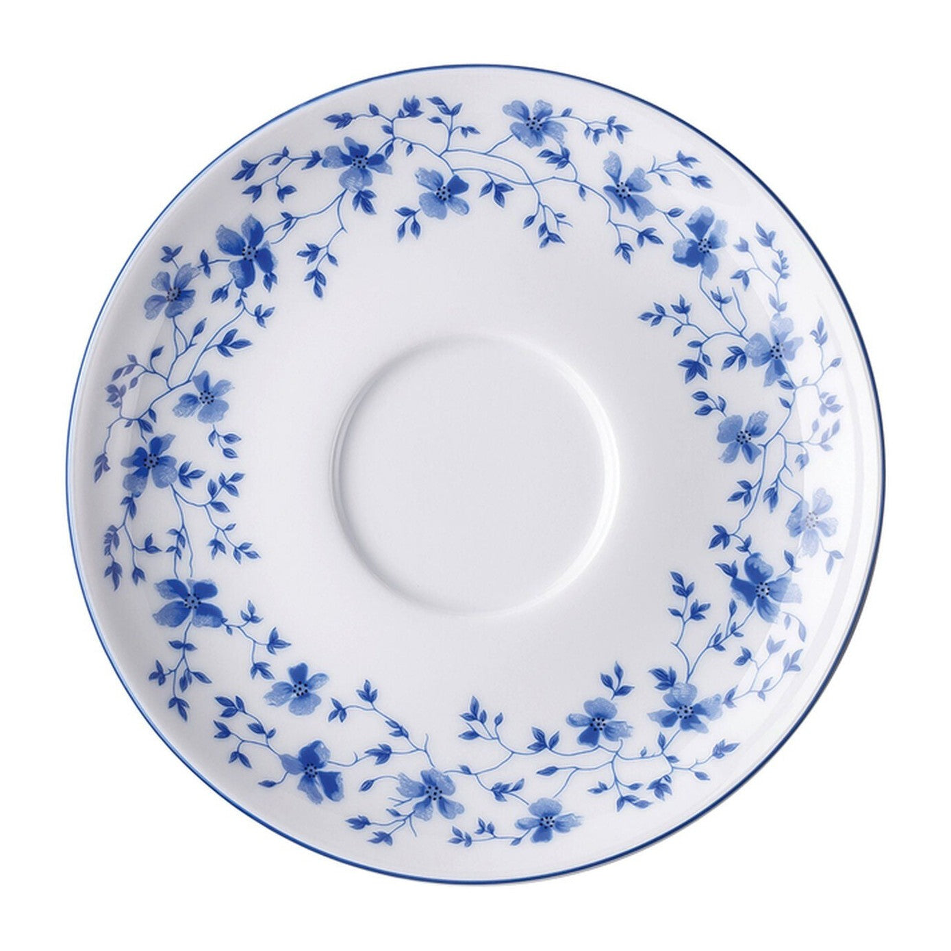 Rosenthal Form 1382 Blue Blossom Tea Saucer