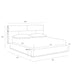 Sunpan Beckham Bed