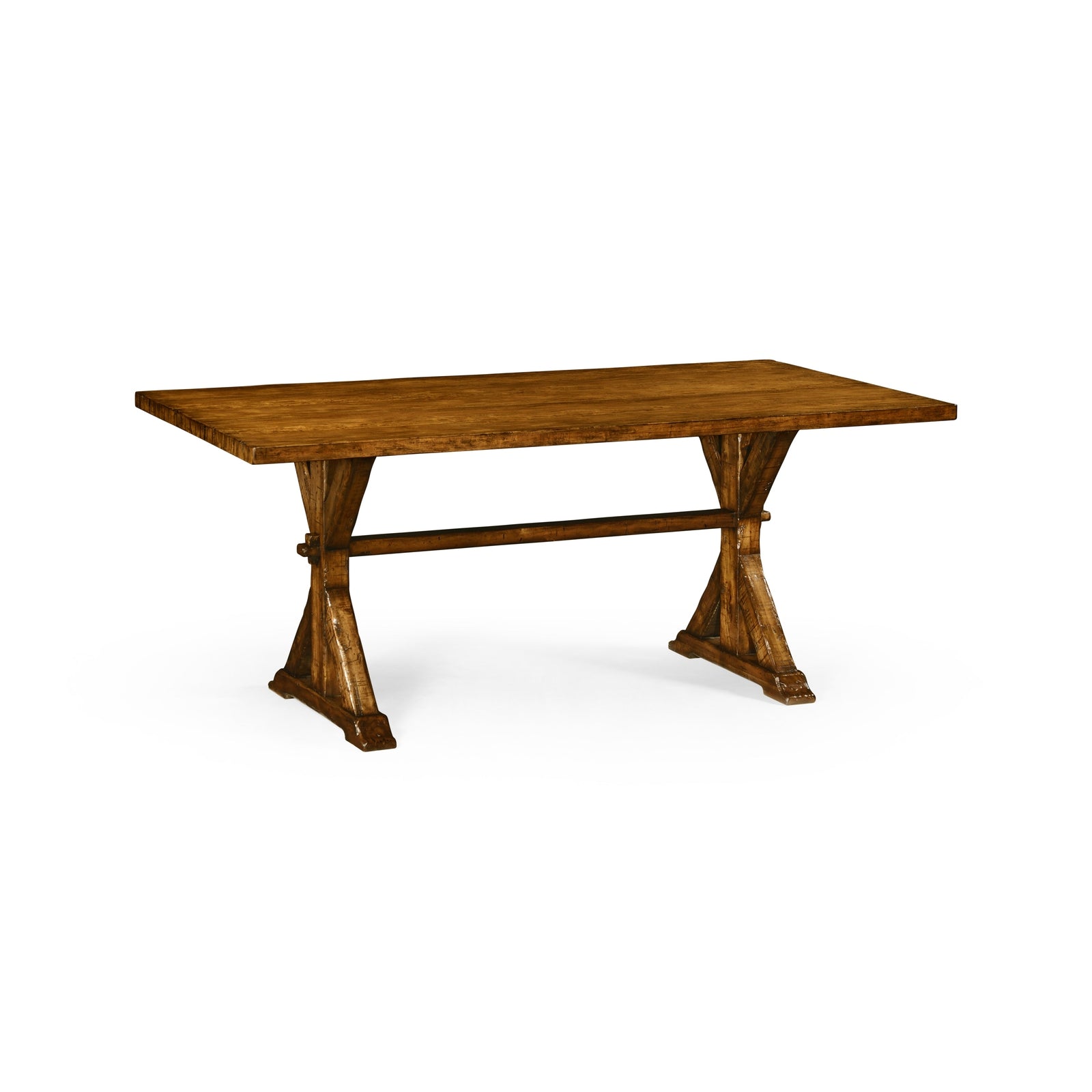 Jonathan Charles Casually Country Solid Wood Dining Table 491060-72L-CFW