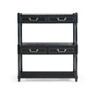 Jonathan Charles Flux Lacquer Etagere 492442-BLA
