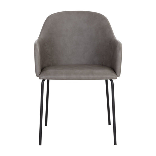 Sunpan Hensley Dining Armchair - Dawn Grey