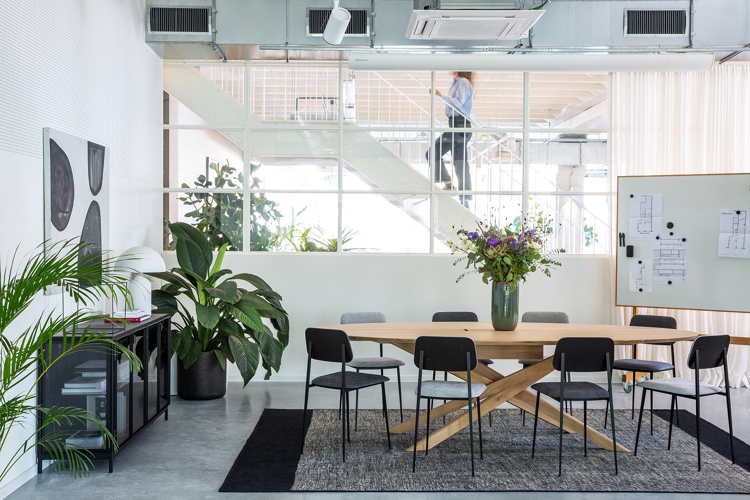 Ethnicraft Mikado Meeting Table