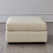 Global Views Alder Sectional Chair - Muslin