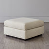 Global Views Alder Sectional Chair - Muslin