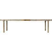 Theodore Alexander TA Iconic Rectangle Cocktail Table Floor Sample