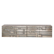 Global Views Abstract Block Four Door Cabinet