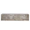 Global Views Abstract Block Four Door Cabinet