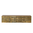 Global Views Abstract Block Four Door Cabinet