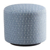 Barclay Butera Upholstery Three Arch Swivel Ottoman