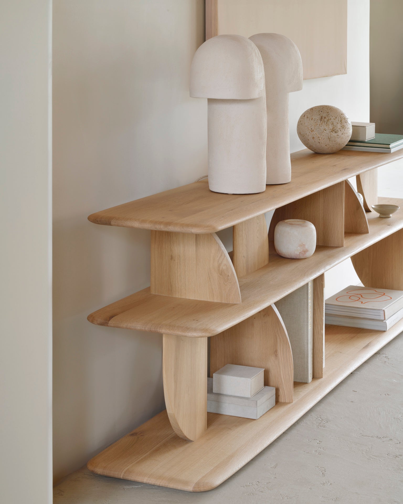 Ethnicraft Geometric Console Table