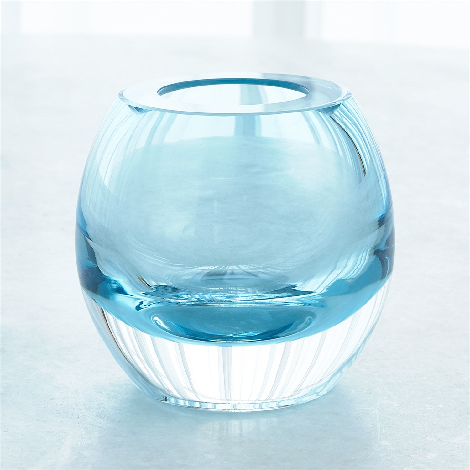 Global Views Color Drop Votive - Blue