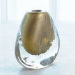 Global Views Conical Vase - Gold