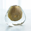 Global Views Conical Vase - Gold