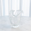 Global Views Dual Wave Bowl & Vase - Clear