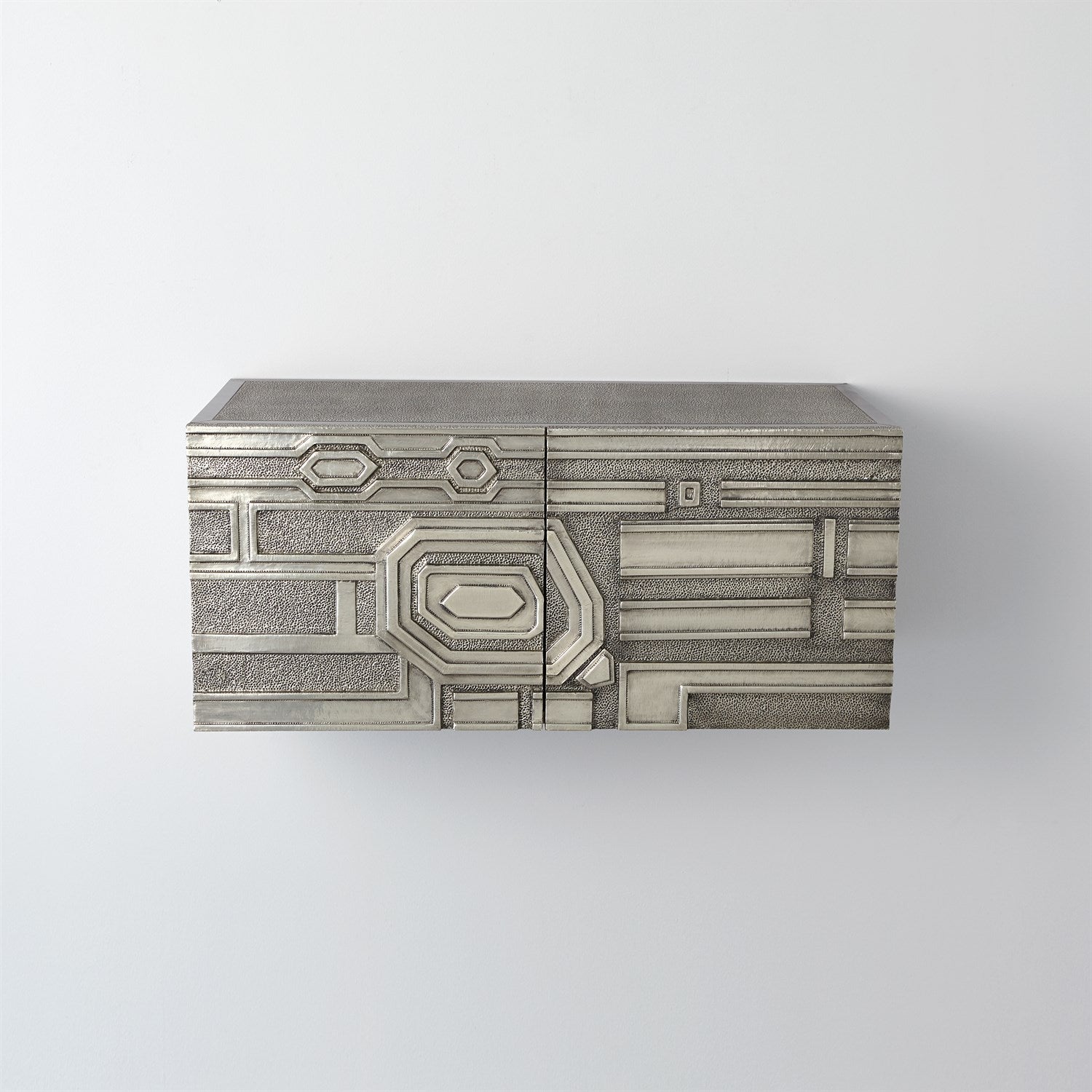 Global Views Abstract Block Cabinet