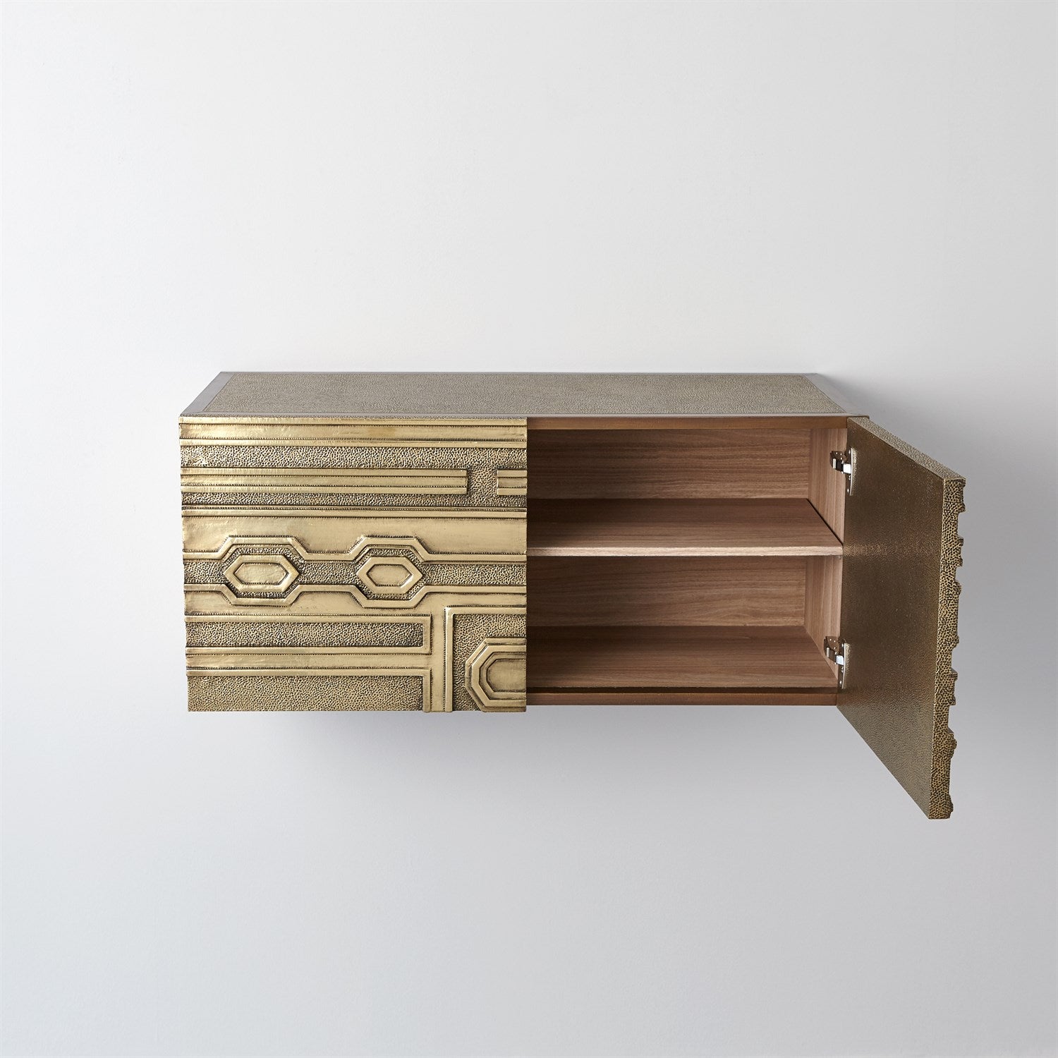 Global Views Abstract Block Cabinet