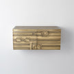 Global Views Abstract Block Cabinet