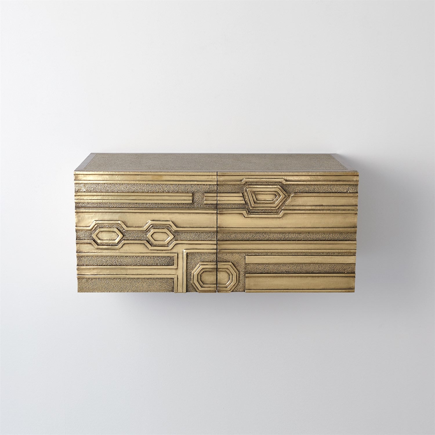 Global Views Abstract Block Cabinet
