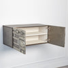 Global Views Abstract Block Cabinet