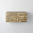 Global Views Abstract Block Cabinet