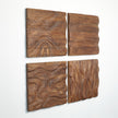 Global Views Dune Wall Panel - Weathered Brown