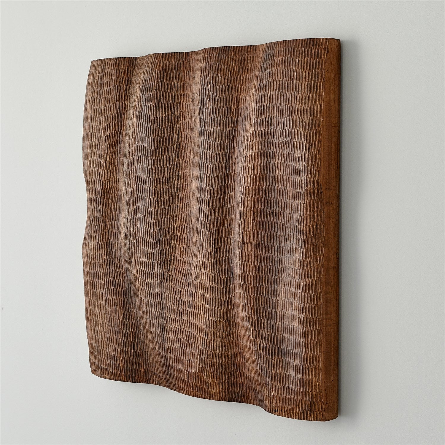 Global Views Dune Wall Panel - Weathered Brown