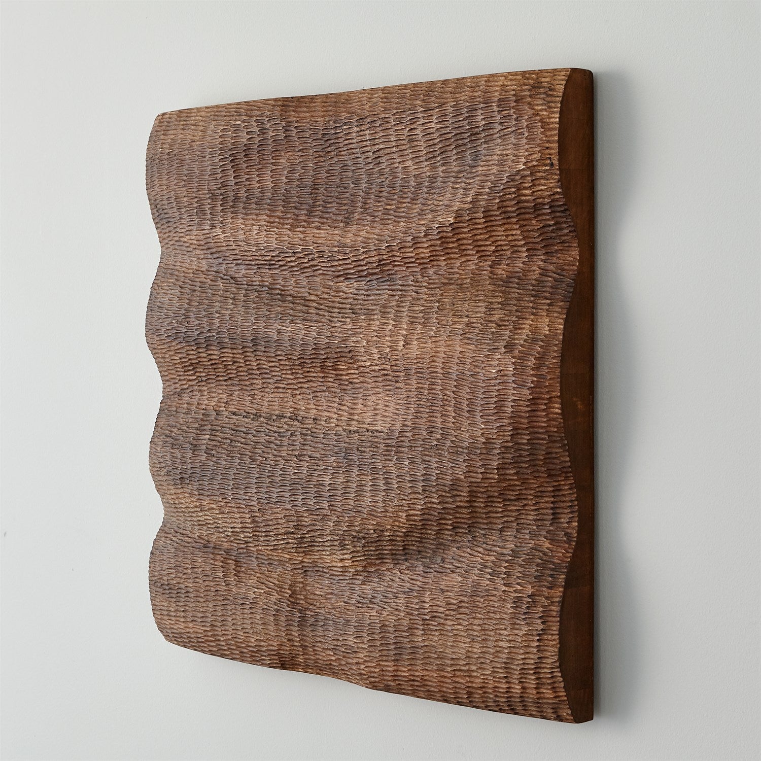 Global Views Dune Wall Panel - Weathered Brown