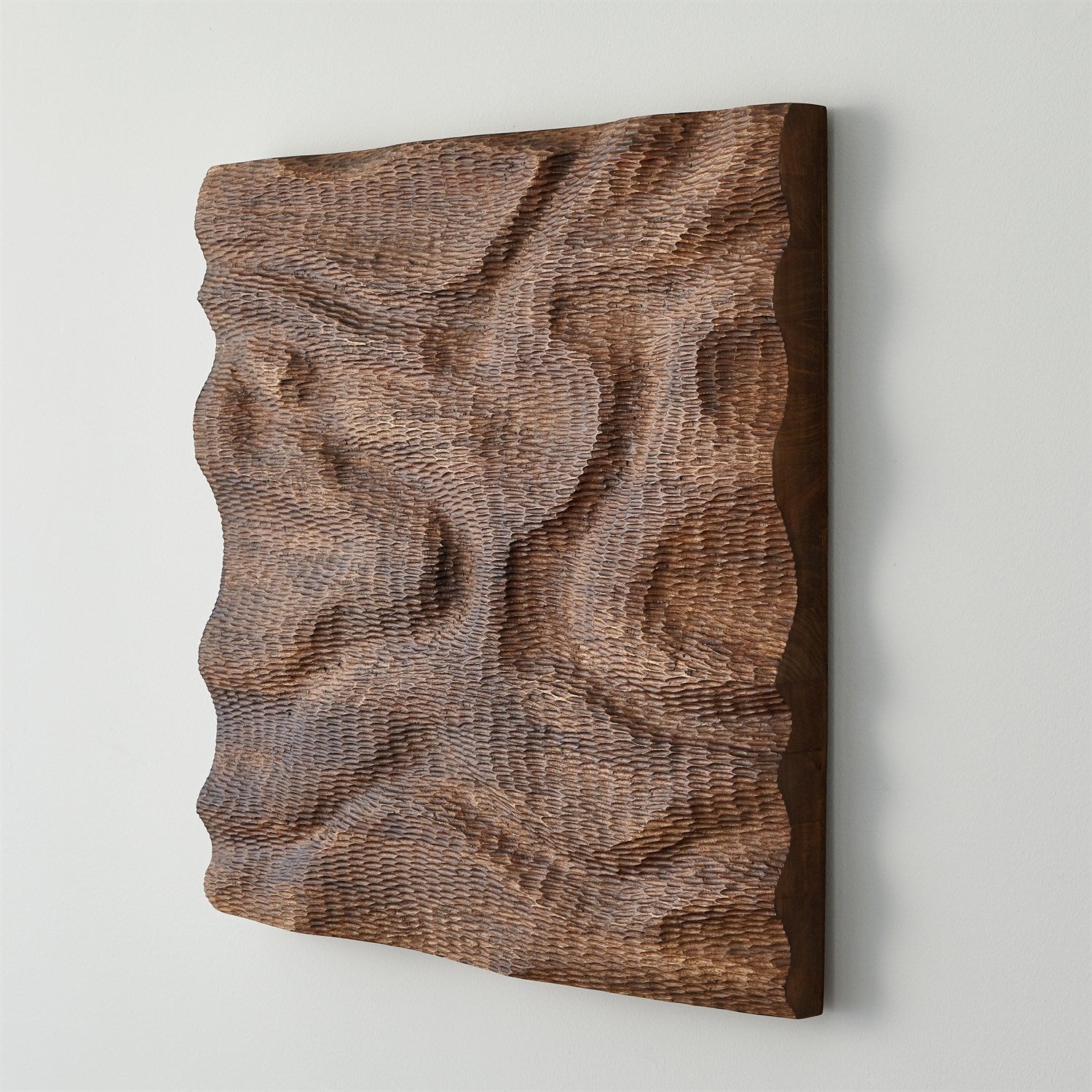 Global Views Dune Wall Panel - Weathered Brown