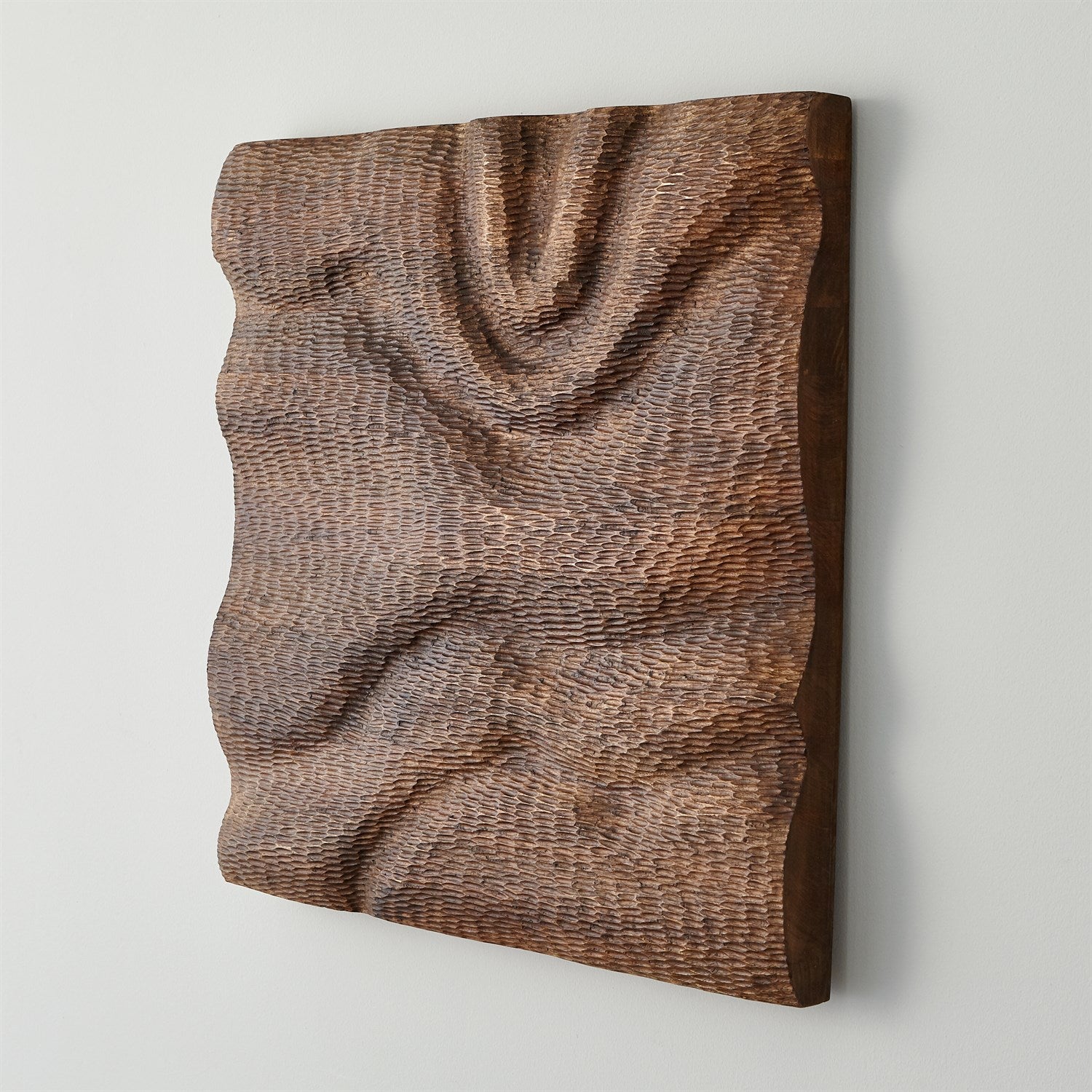 Global Views Dune Wall Panel - Weathered Brown