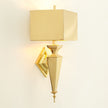Global Views Diamond Sconce - Brass