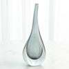 Global Views Stretched Neck Vase - Grey
