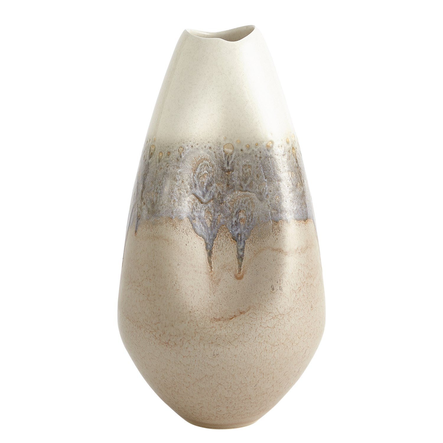 Global Views Cream Rises Dented Collection