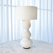 Global Views Torch Table Lamp - Matte White