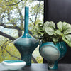 Global Views Ridged Bottle - Azure