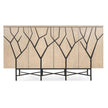 Hooker Furniture Melange Branched Four Door Entertainment Credenza