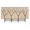 Hooker Furniture Melange Branched Four Door Entertainment Credenza