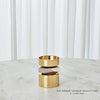 Global Views Romano Brass Candle Holder