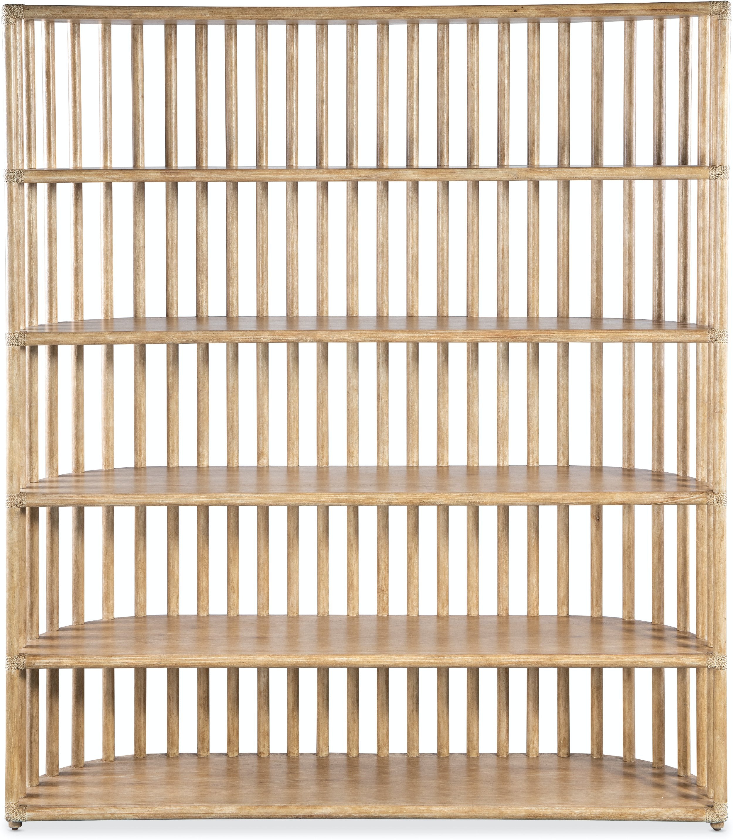 Hooker Furniture Retreat Slatted Bookcase