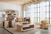 Hooker Furniture Retreat Slatted Bookcase